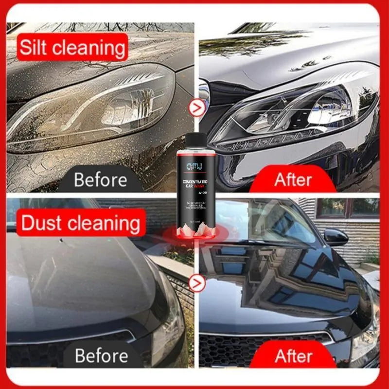 100ml bottle of super concentrated car foam cleaner for decontamination and polishing
