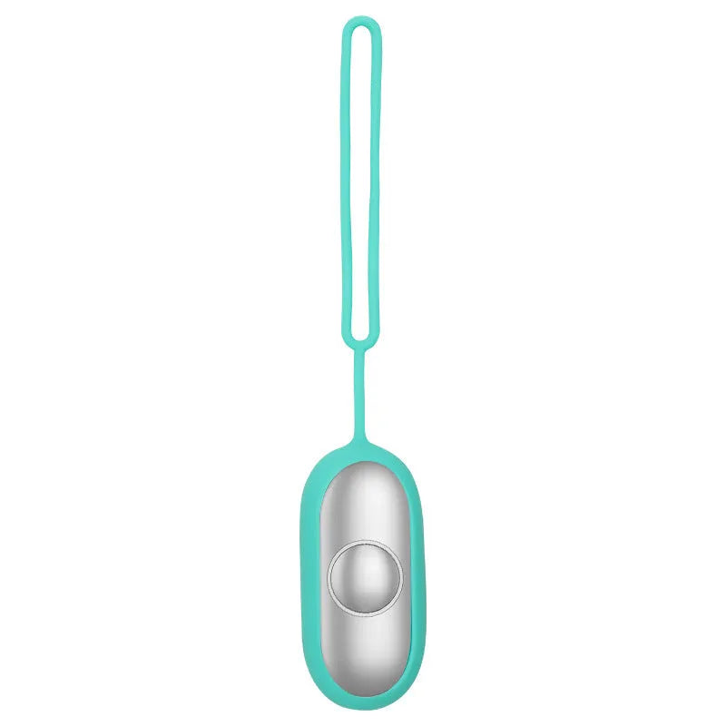 Intelligent handheld sleep aid device showing pulse decompression technology and multiple colour options