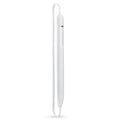 Silicone snap on pen case for Apple Pencil 1st and 2nd generation in black, gray, white Nordic style