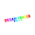 Chinese character car sticker measuring 40x7cm in PET material with seven colour options