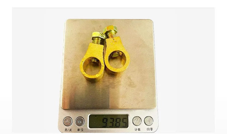 Pure copper car battery clamp with new patented design for secure terminal connections