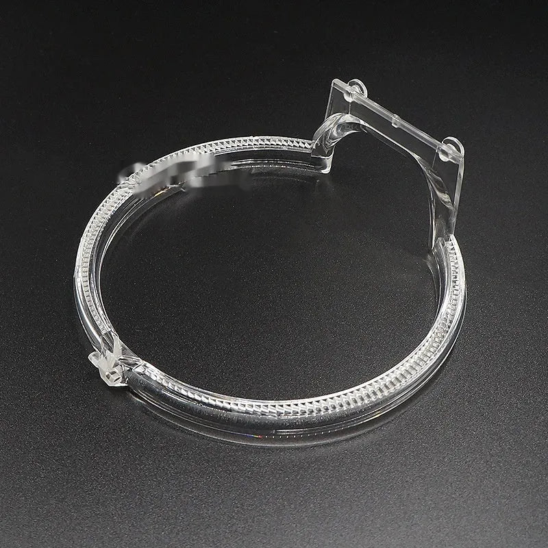 12V yellow light guide tube for front headlight angel eyes, large aperture variant for 11-17 cars