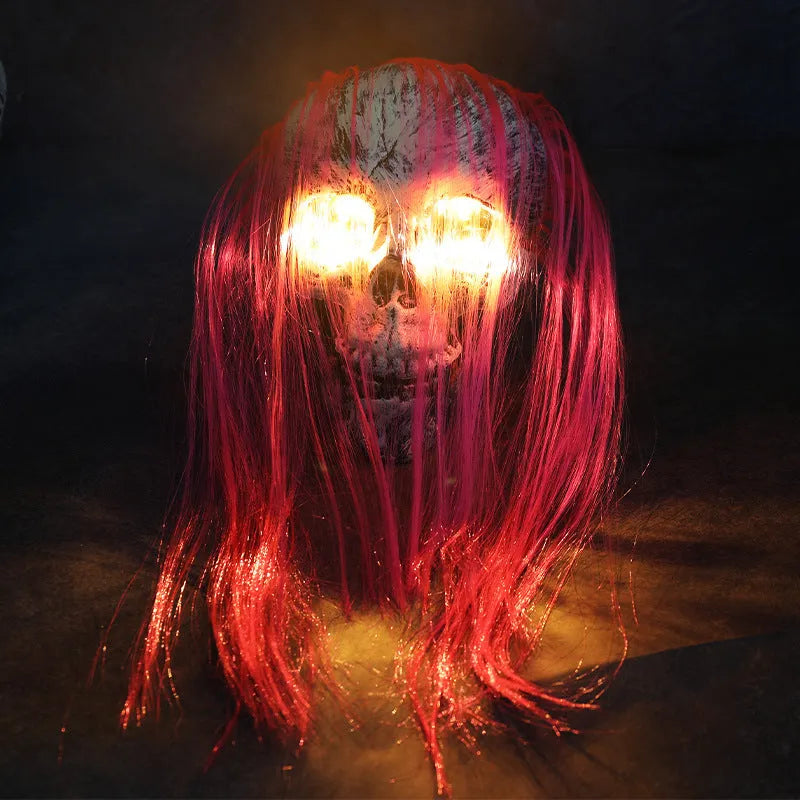 Halloween LED skeleton arm ground stake light with solar panel and battery options for outdoor decoration
