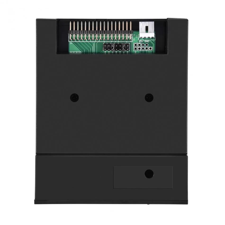 SFRM72-TU100K black ABS USB floppy drive emulator with 34-pin connector and screws