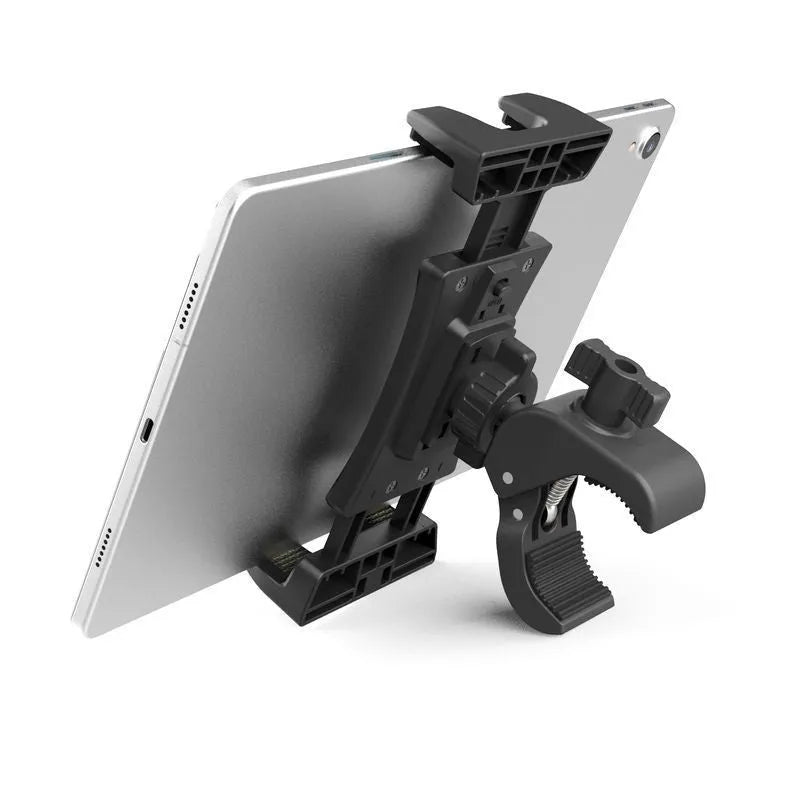 Black ABS plastic bicycle handlebar phone bracket mounting smartphone for cycling video