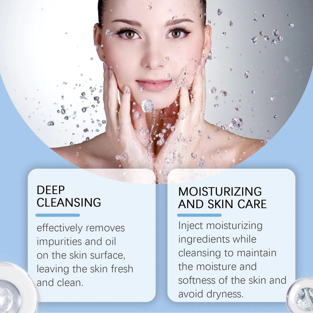 Salicylate cleansing facial cleanser 114g capacity with salicylic acid and lactic acid formula