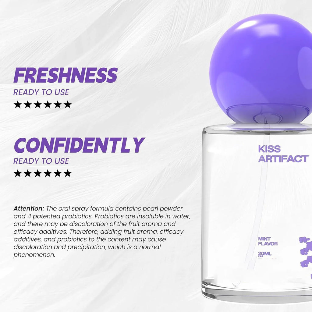 20ml portable probiotic oral spray bottle for hydrating body care