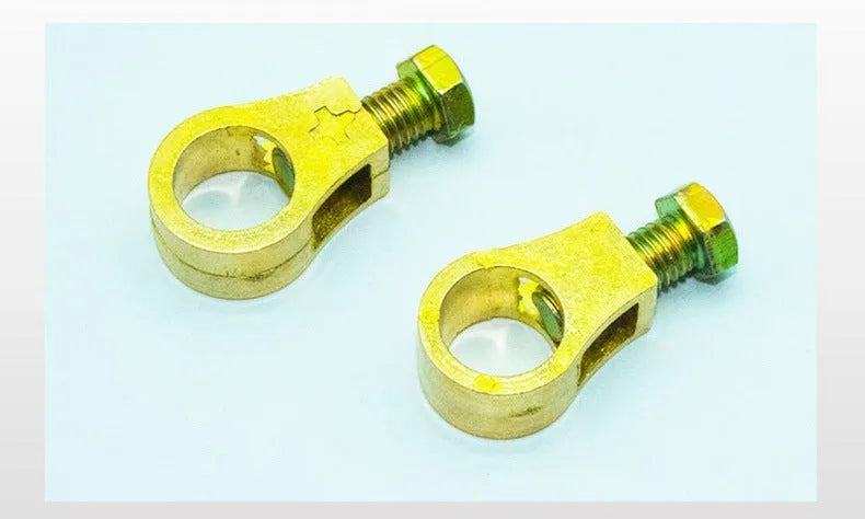 Pure copper car battery clamp with new patented design for secure terminal connections