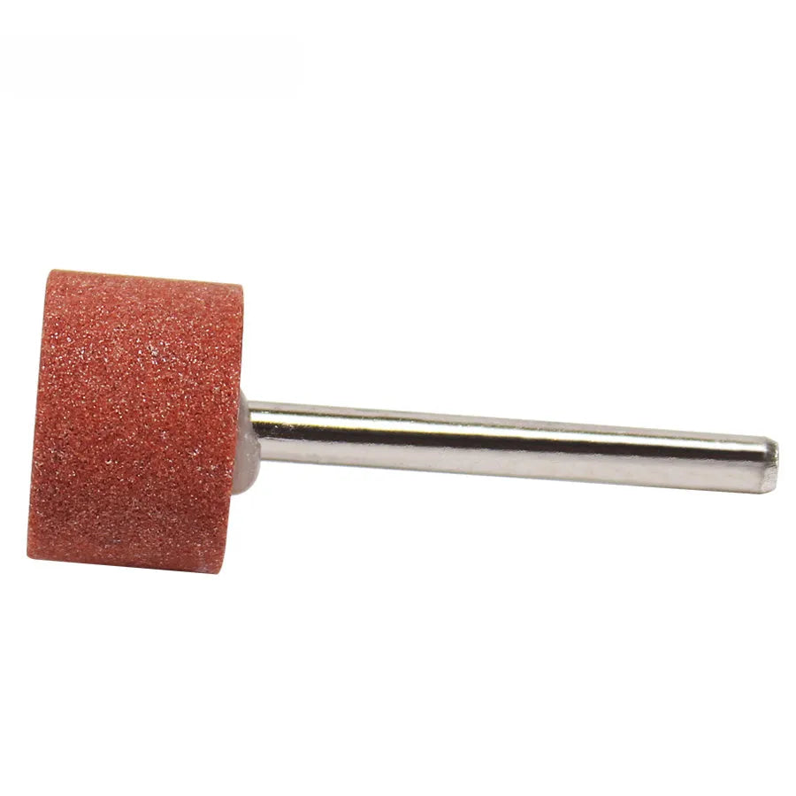 5pc grinding head set with small and large T type, small and large cylinder, and cone heads for electric grinder sanding and polishing