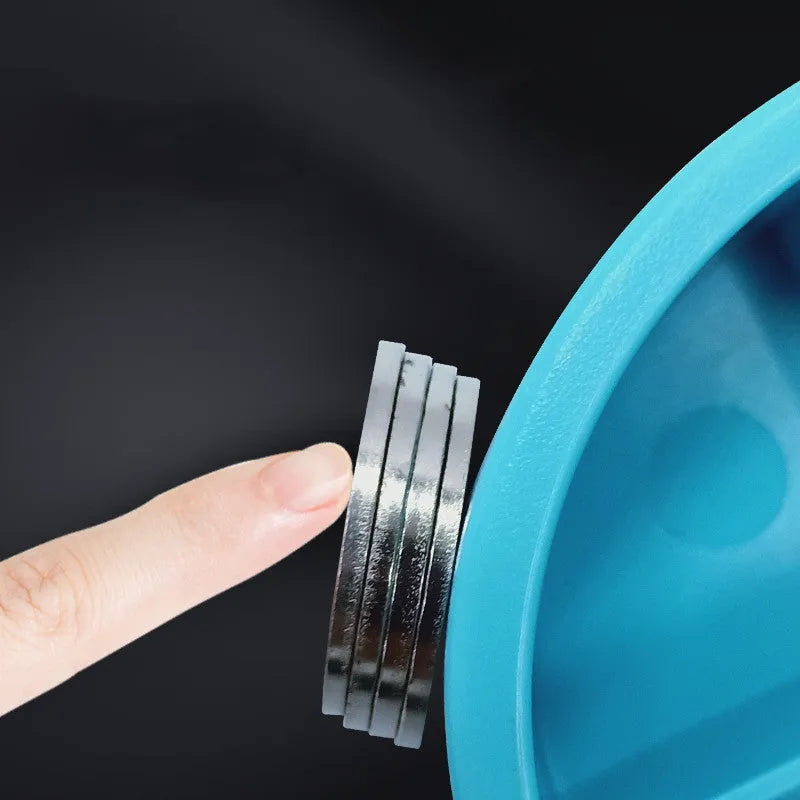 Shuhuo Lajin Massager 30.5 x 27 cm in blue grey and pink made from ABS environmental protection material