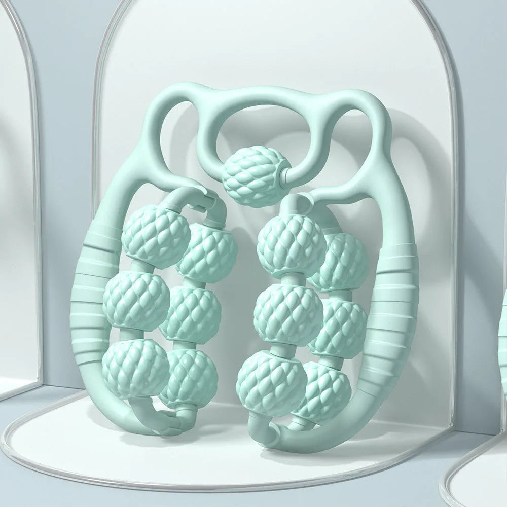 Bear double row ring clip leg massager in three colour options