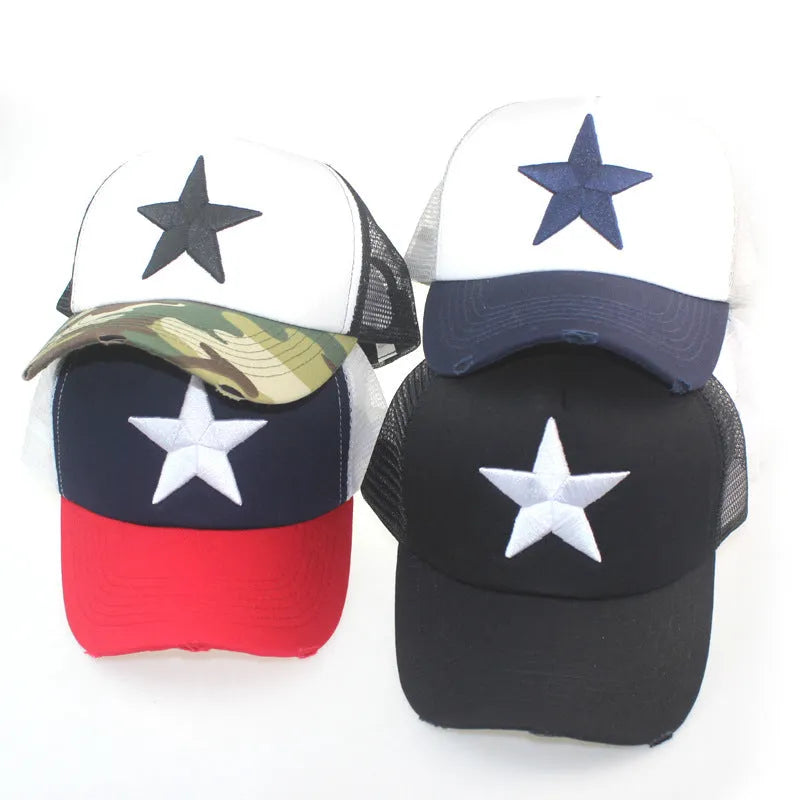 Unisex camouflage cotton baseball cap with long brim, curved eaves, and adjustable 57 cm head circumference