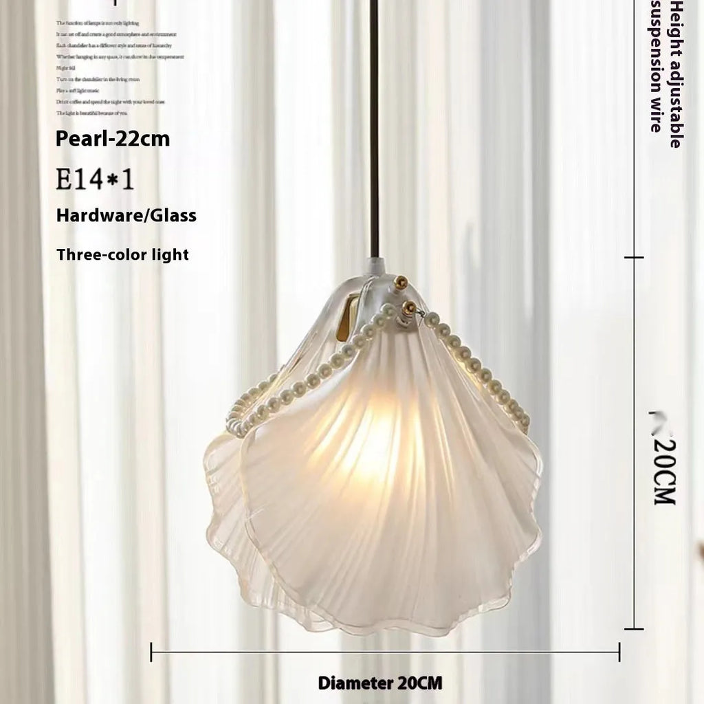 French Entry Lux single-head droplight with three-colour LED light source and 220V voltage for bedroom or entrance