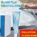 White 15ml glass rainproof agent in a 33g English version bag for car windows.