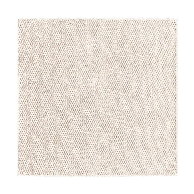 Thickened kitchen special wipe in microfiber – absorbent cloth with lanyard, 30x40cm, beige colour