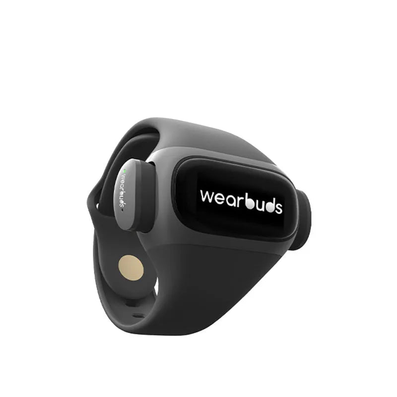 W20PRO Grey wrist wear true wireless Bluetooth headset with touch screen