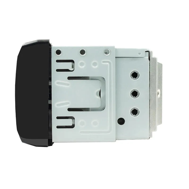 Car MP3 radio with USB and Bluetooth, metal plastic construction, 12V DC, includes remote control