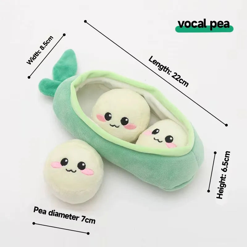 Interactive squeaky dog toy for puppies shaped as a banana monkey, made from non-toxic materials for small breed enrichment