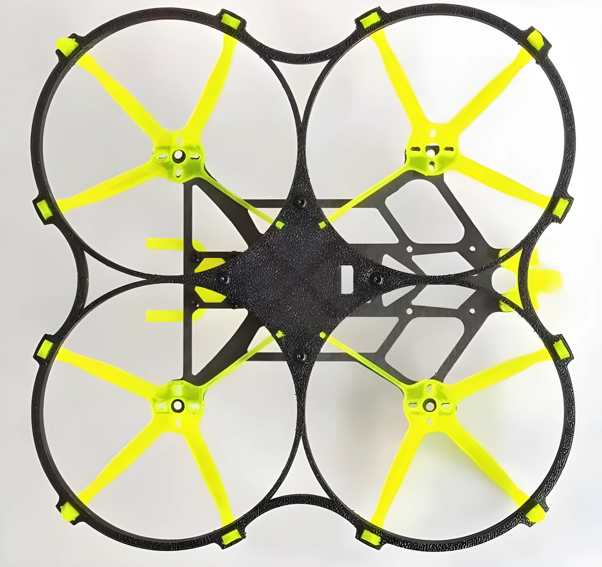 3 inch 110mm wheelbase cinewhoop frame kit with TPU carbon fibre rack for 20 camera FPV drone