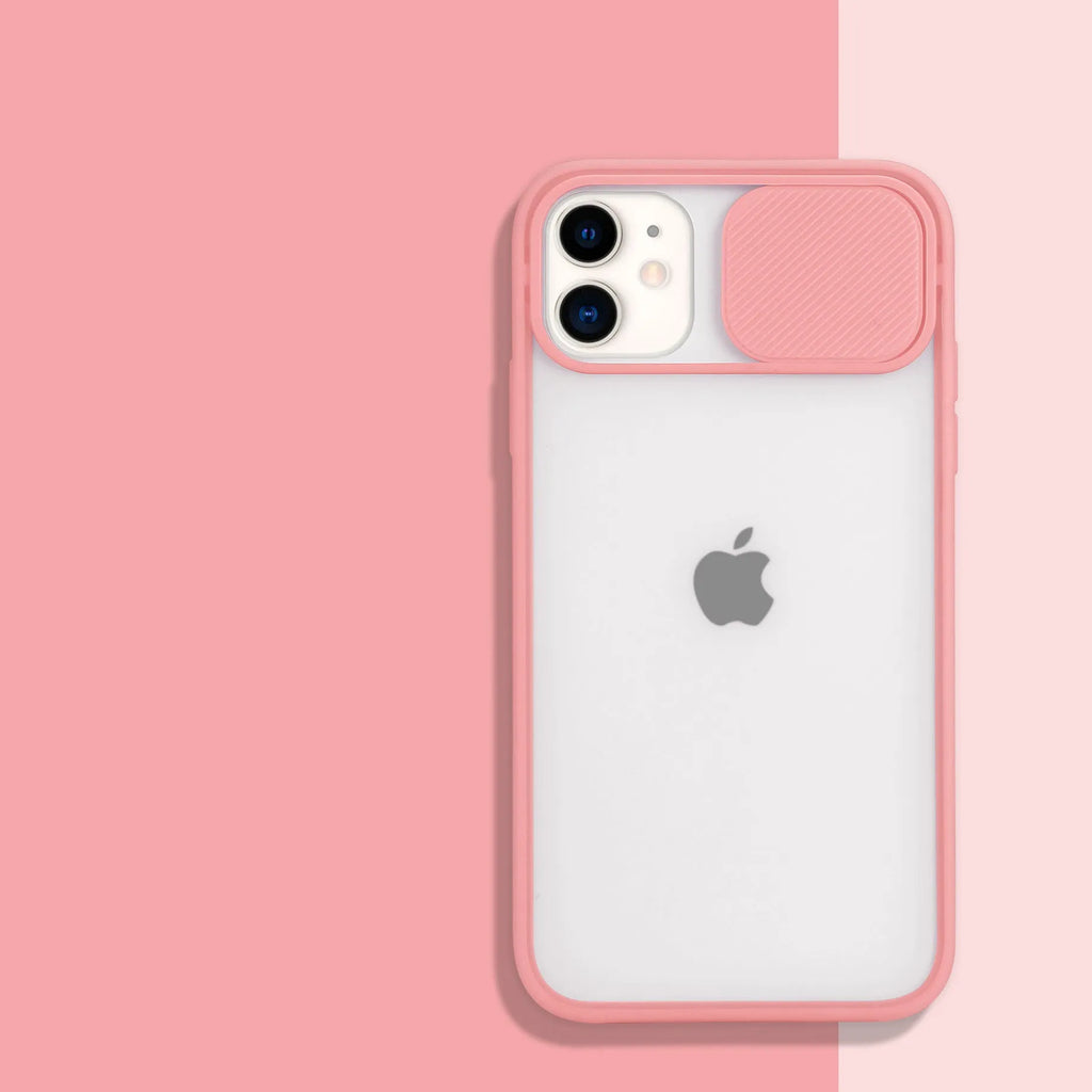 Frosted starry sky silicone iPhone case with camera protection in black