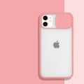 Frosted starry sky silicone iPhone case with camera protection in black