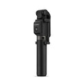 AF15 Bluetooth wireless tripod selfie stick extended to 660mm in black plastic finish