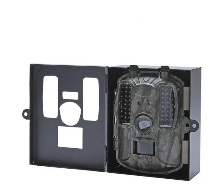 Protective camera box for BL480 model 4G trail camera.