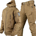 Same Outdoor camouflage training set winter hooded one-piece in eight colour options sizes S-4XL