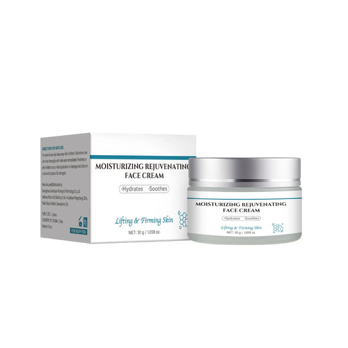 30g jar of anti-aging cream with FP-F024 specifications for facial moisturising skincare