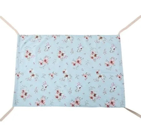 Portable detachable crib hammock for newborns in crushed velour fabric
