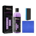 Scratch repair agent kit with 100ml bottle, sponge and microfiber cloth