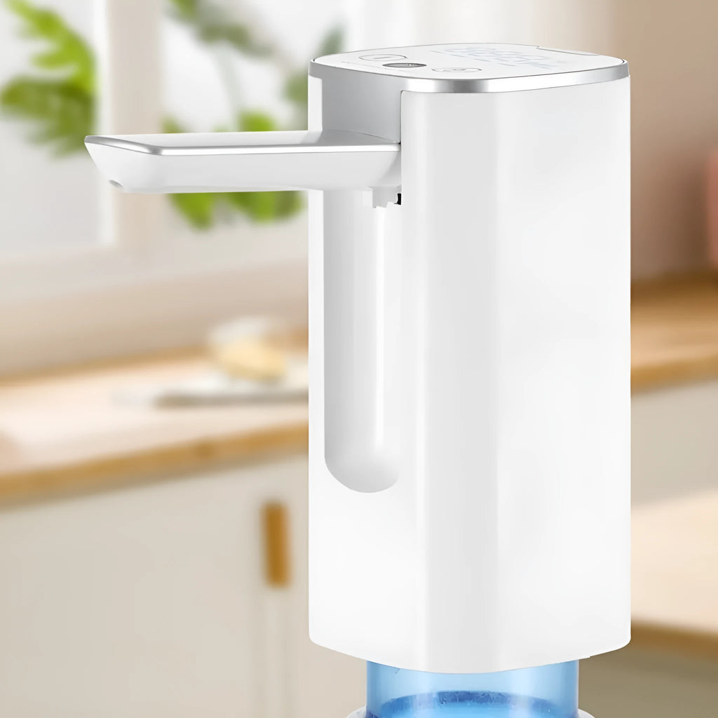 Folding bucket table with LCD screen and touch-control water pump