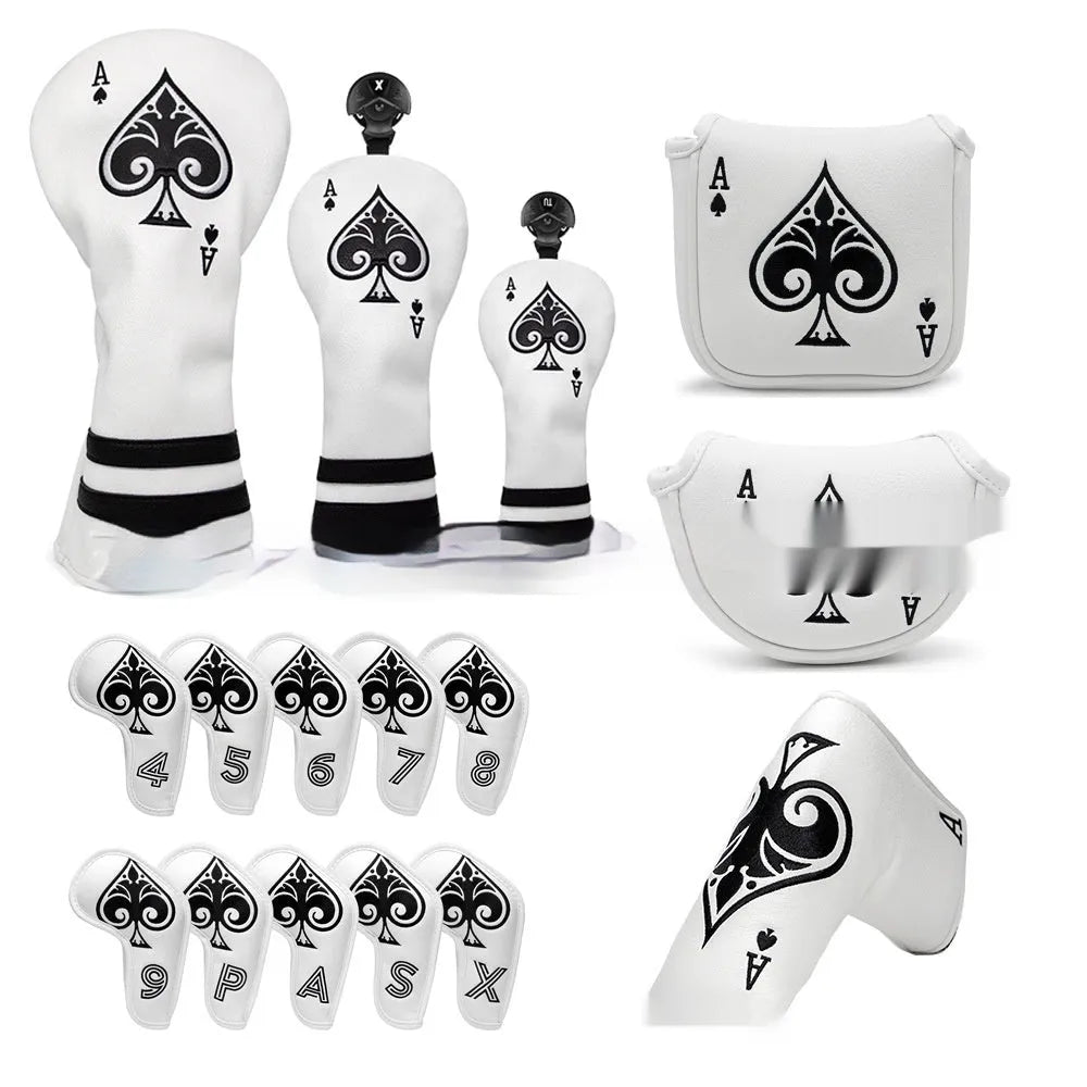 PU material golf putter sleeve in three colour options for club protection