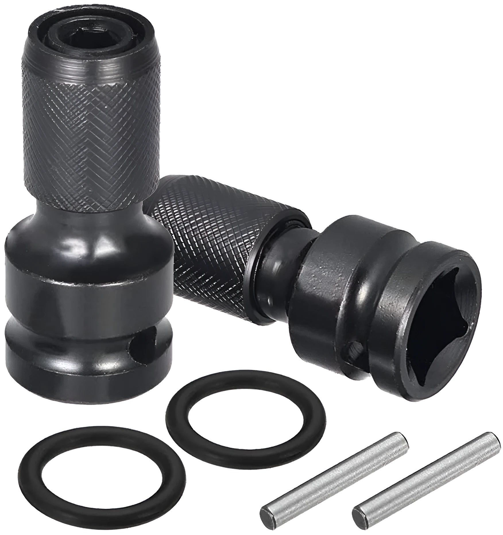 Square turn hexagonal handle telescopic bit holder with telescopic sleeve