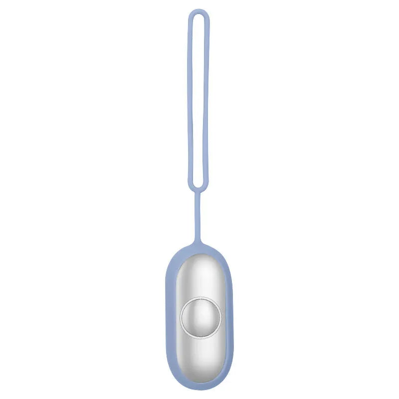 Intelligent handheld sleep aid device showing pulse decompression technology and multiple colour options