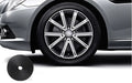 8-metre TPE car hub trim in various colours for steel rim protection with 3M adhesive