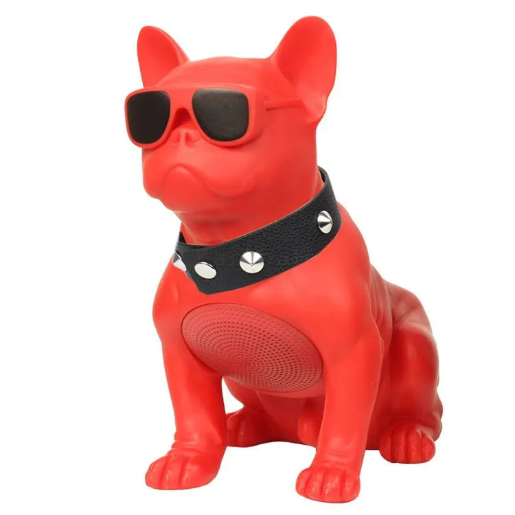Mini Bluetooth speaker in black, red, or white, 5W output, 1500 mAh battery, sizes M10 21cm, M11 34cm, M12 13cm