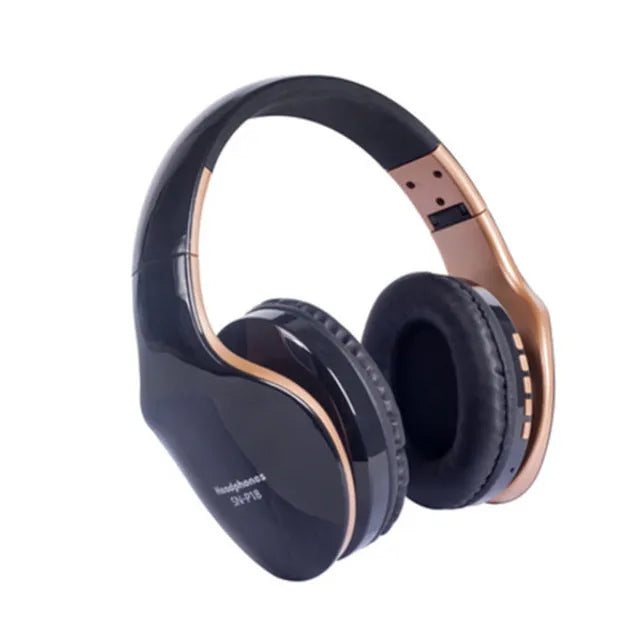 HobbyLane wireless Bluetooth headset in black, red or white with 40mm drivers and microphone