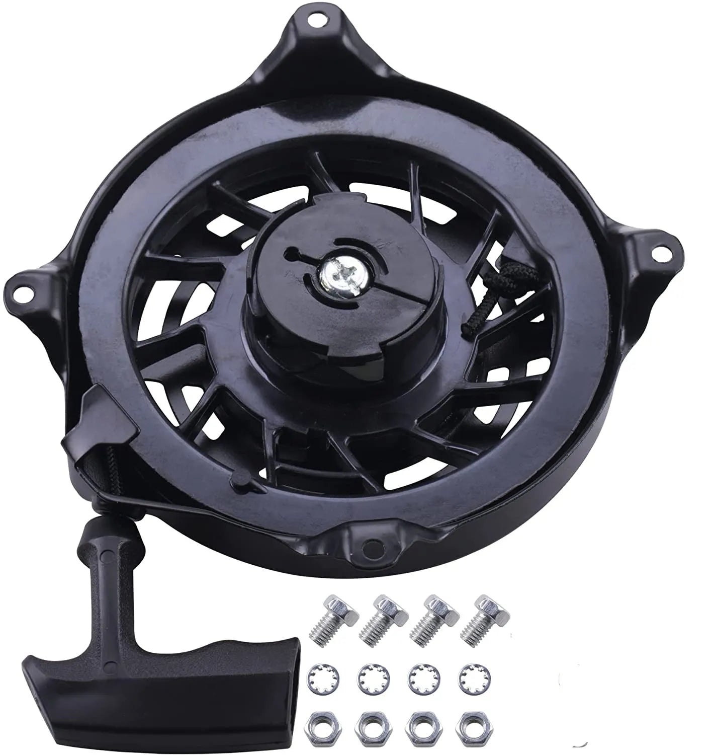 Balitong hand puller starter tool for motorcycles and garden equipment, 115mm in size.