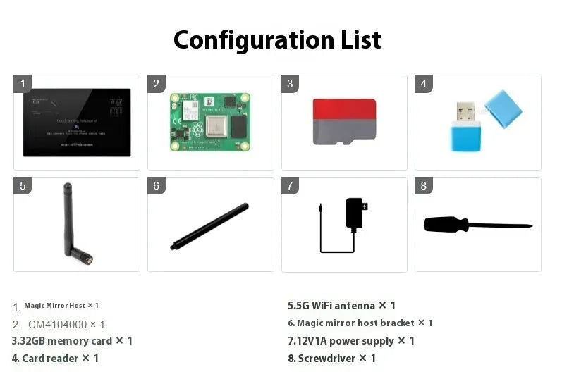 13.3-inch black integrated computer voice assistant touch display panel with ABS housing.