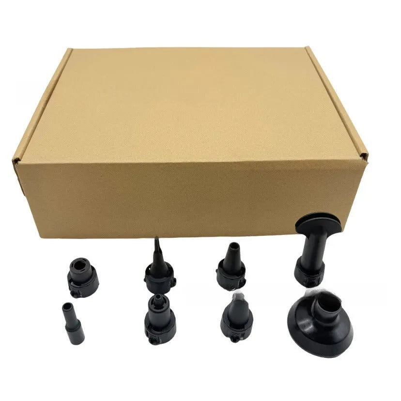 Lithium battery brush air exhauster for household dust cleaning and snow removal with dust exhaust apparatus