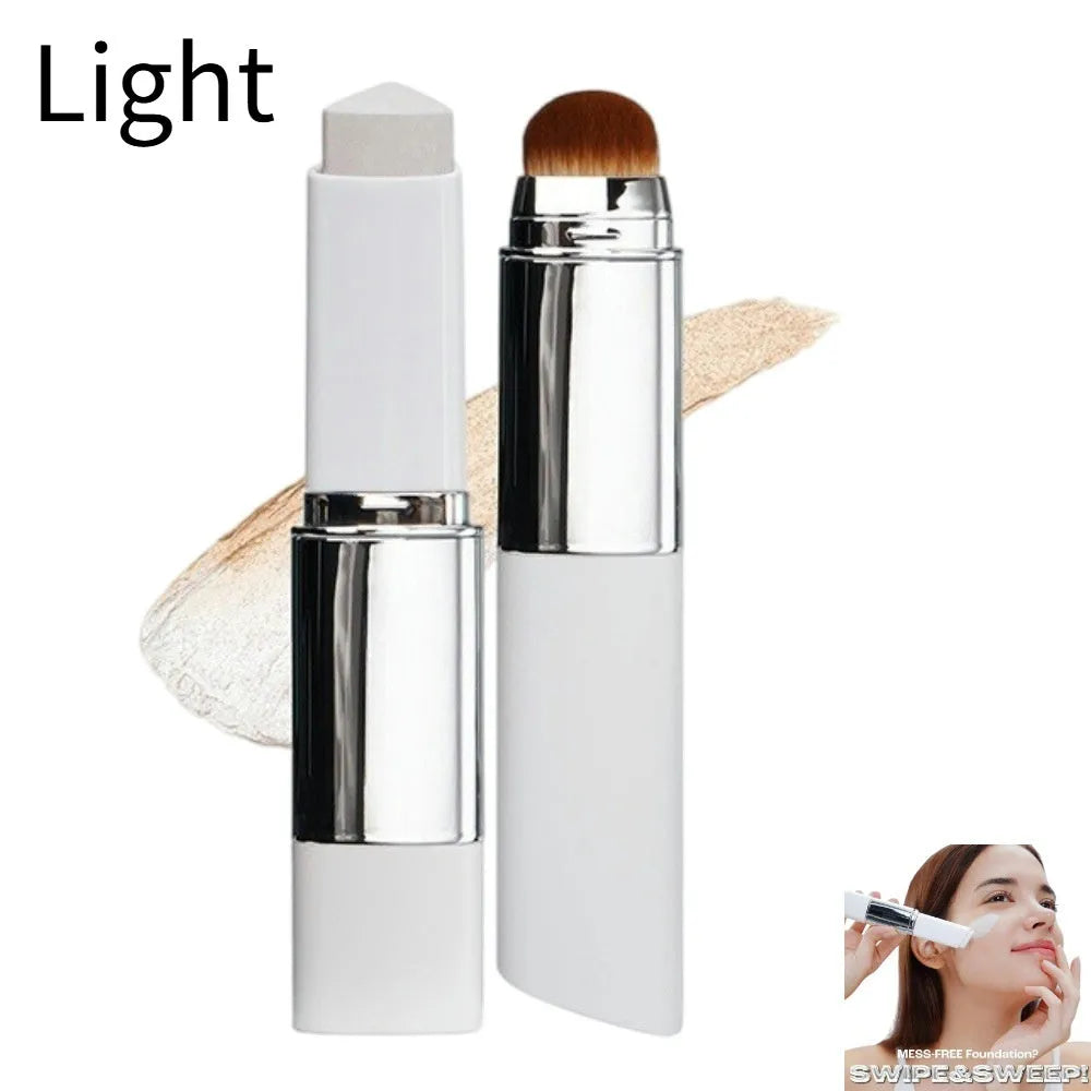 Blanc Cover cream stick foundation with removable brush applicator tool in light colour