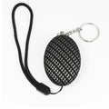 Mosaic anti-wolf device black personal alarm with compact rectangular shape