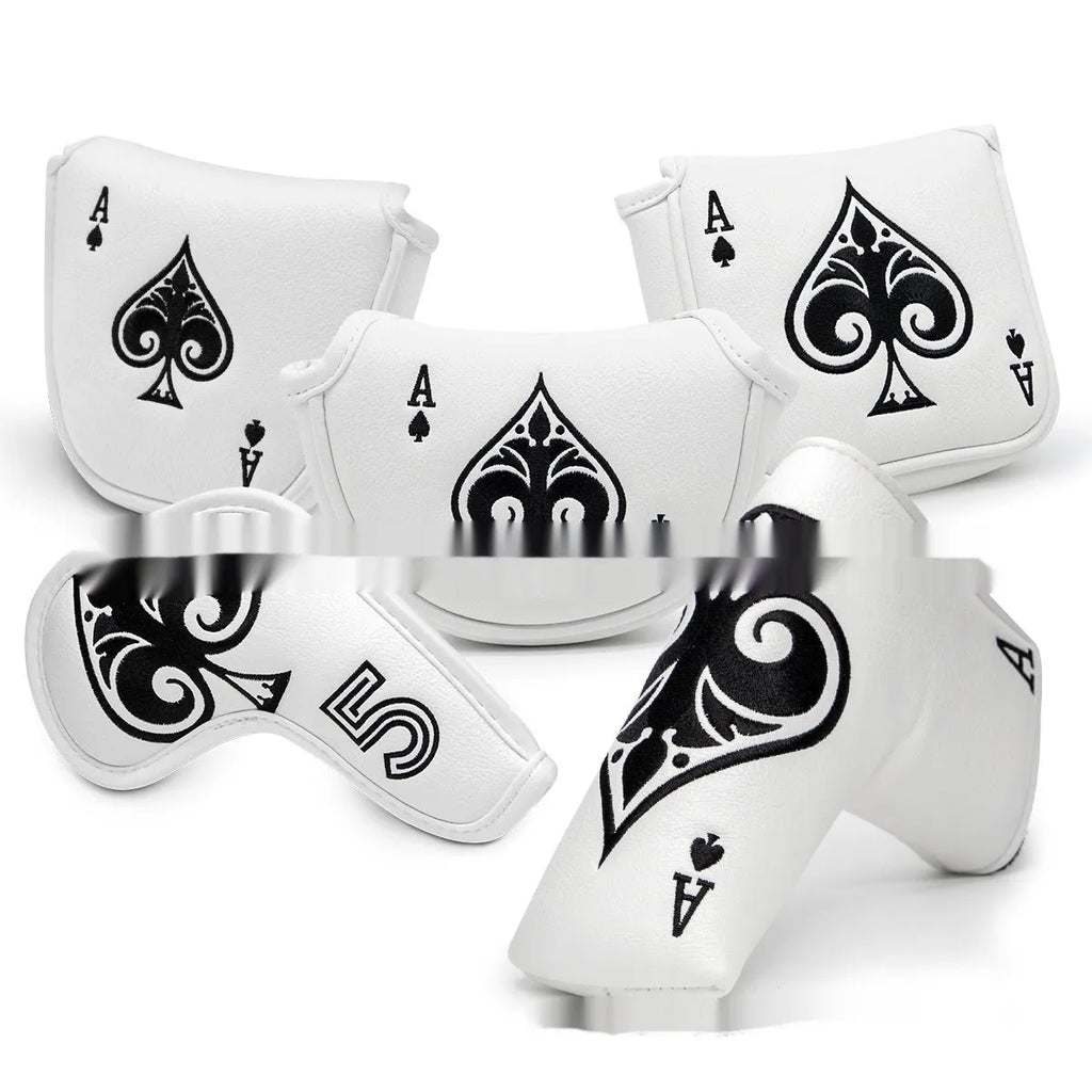 PU material golf putter sleeve in three colour options for club protection