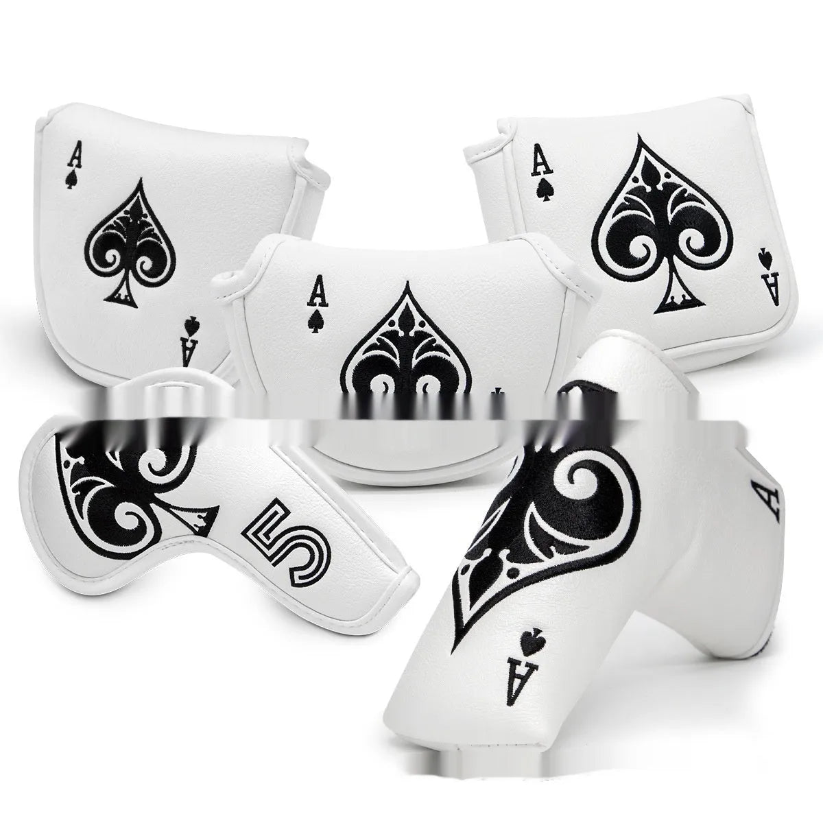 PU material golf putter sleeve in three colour options for club protection
