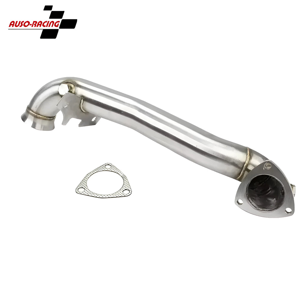 Silver stainless steel exhaust pipe for Mini Cooper 1.6 turbo 2007-2016 models