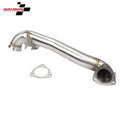 Silver stainless steel exhaust pipe for Mini Cooper 1.6 turbo 2007-2016 models
