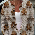 Loose fit digital printed top with lapel collar in polyester fabric