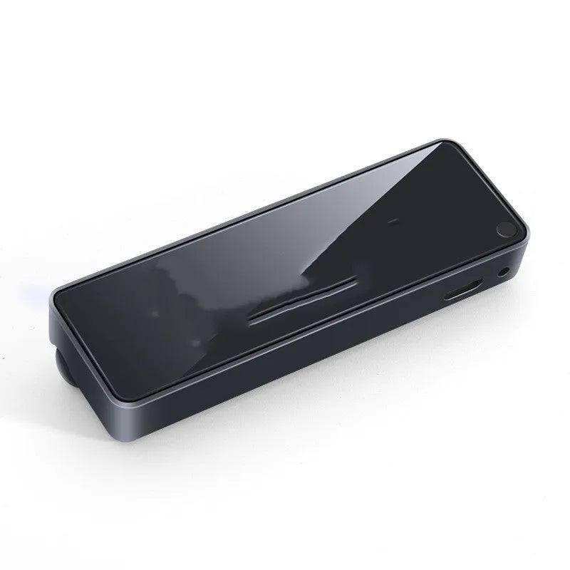 Black car vent aromatherapy diffuser with LED light and fragrance sticks