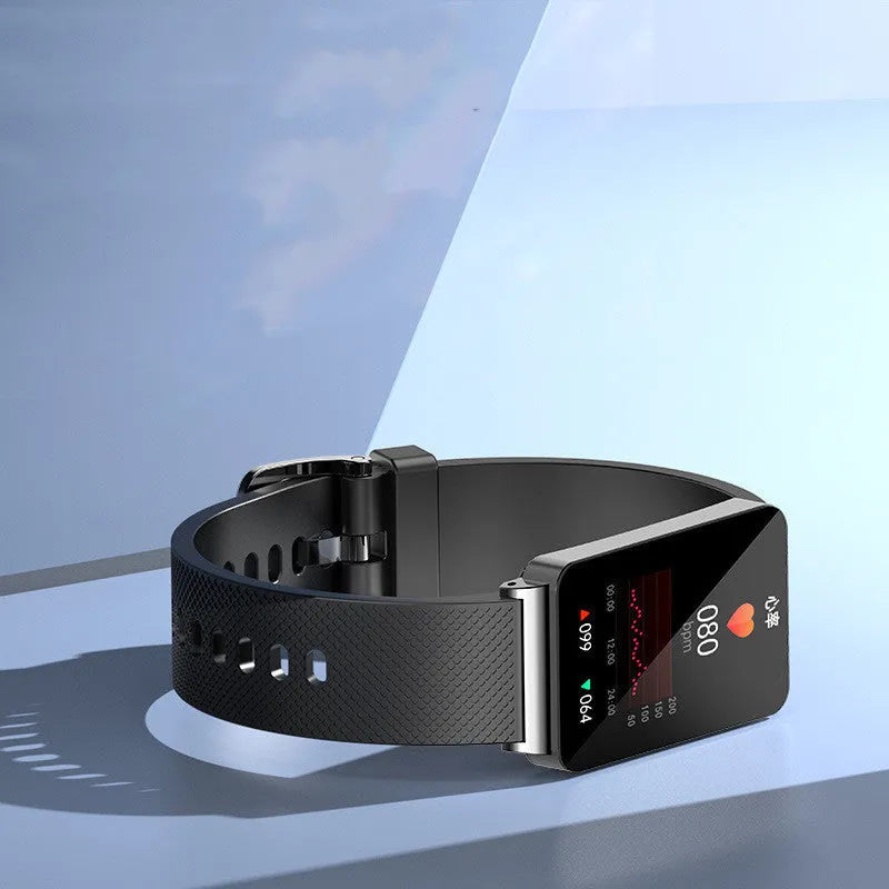 Blood Glucose EP08 smart bracelet with TPU strap and touch screen display